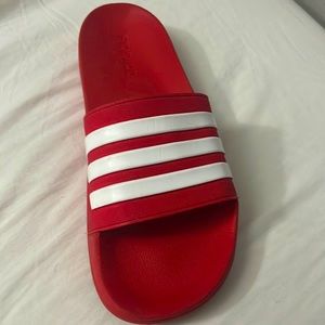 Adidas slides size 12 in men